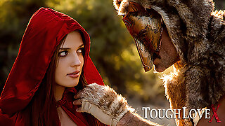 TOUGHLOVEX crimson railing rubber hood Scarlett meets Werestud